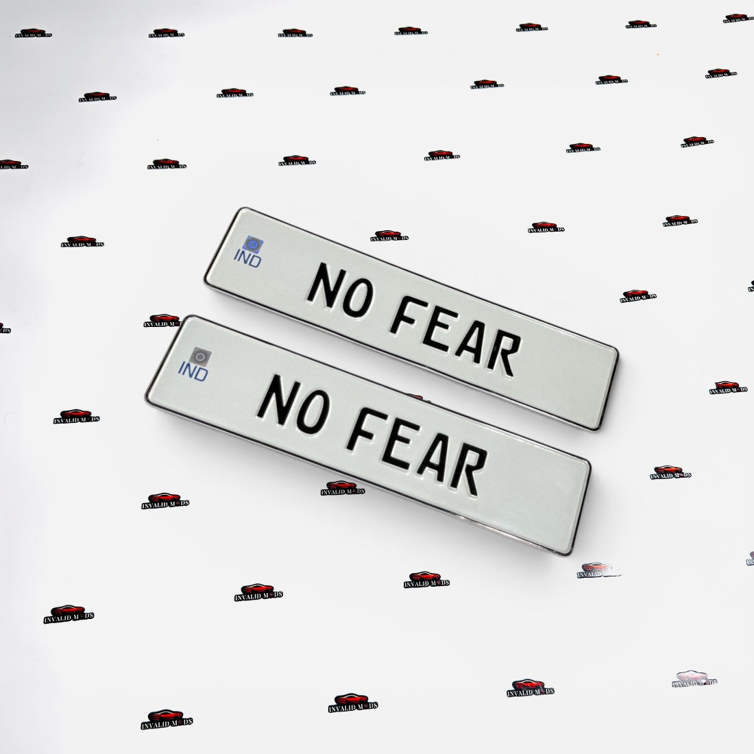 Universal Magnetic Number Plate | Removable Reflective License Plate with Strong Magnetic Mount