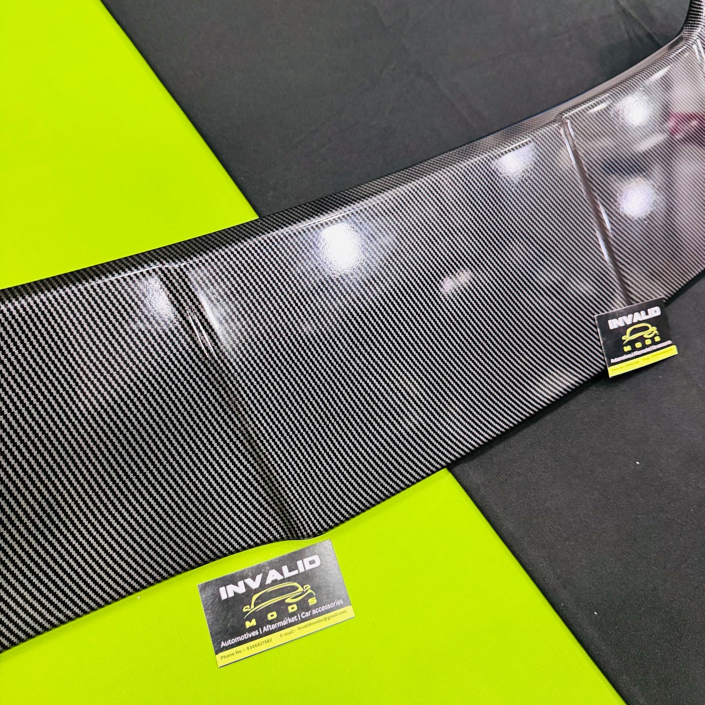 Swift Batman Spoiler – ABS Rear Wing for Maruti Suzuki (Aftermarket Upgrade)