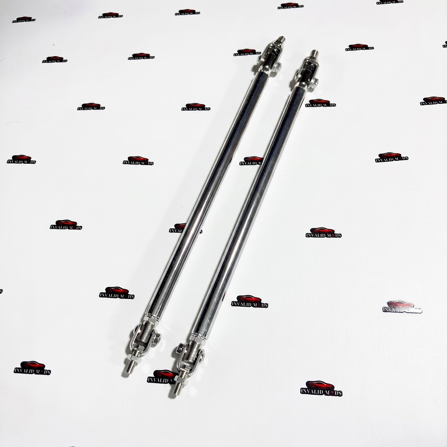 Universal Extendable Splitter Support Rods 20cm | Adjustable Front Bumper Struts