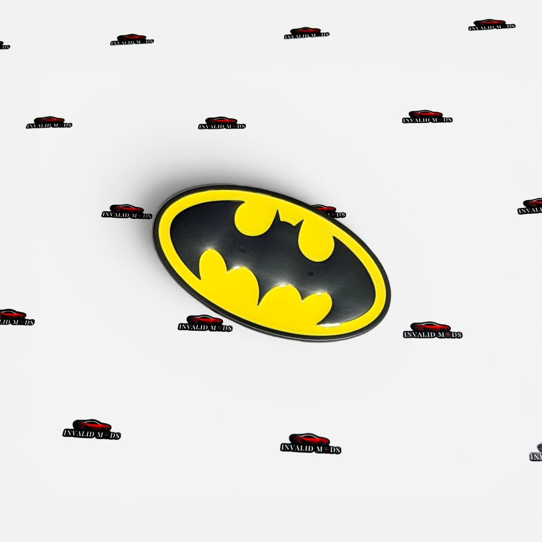 Batman Car Exterior Sticker | Iconic Batman Logo Vinyl Decal for Cars