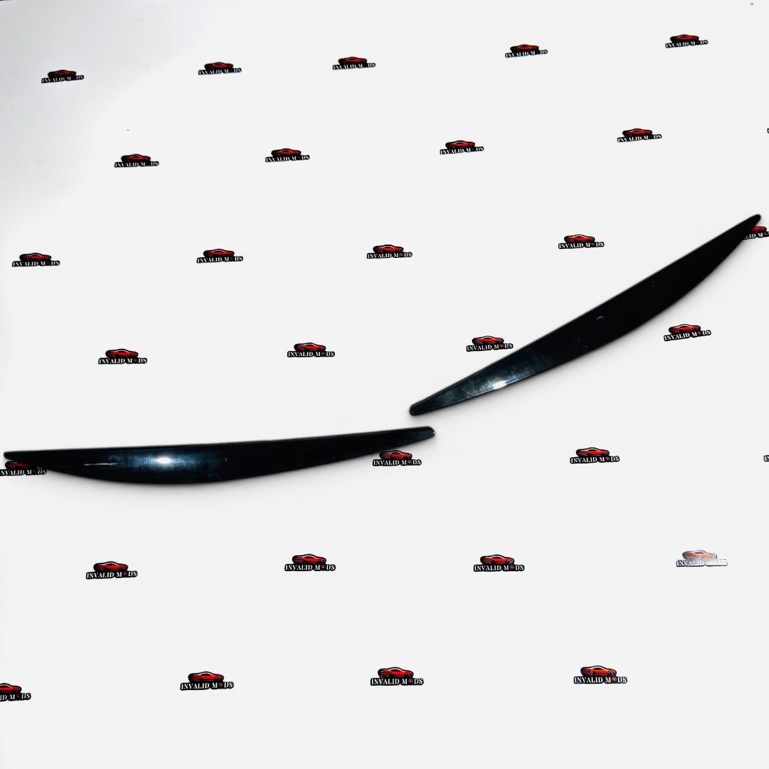 Skoda Octavia Headlight Eyebrows | Gloss Black ABS | Exterior Styling Upgrade