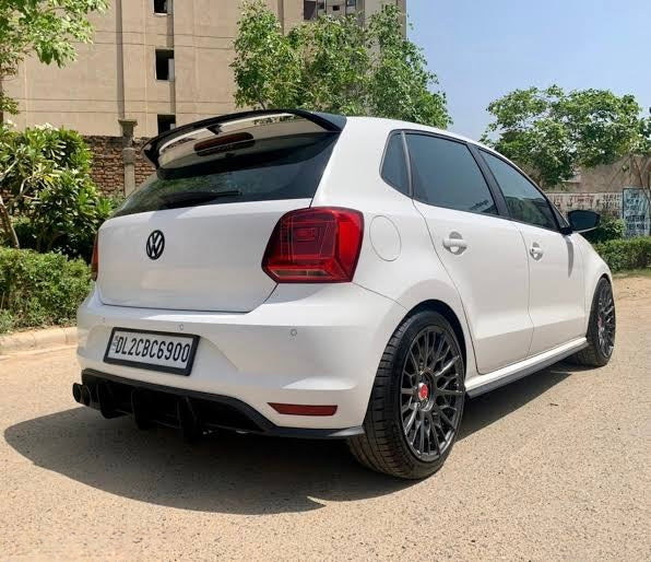 VW Polo GT Roof Spoiler – Gloss Black Aftermarket Accessory