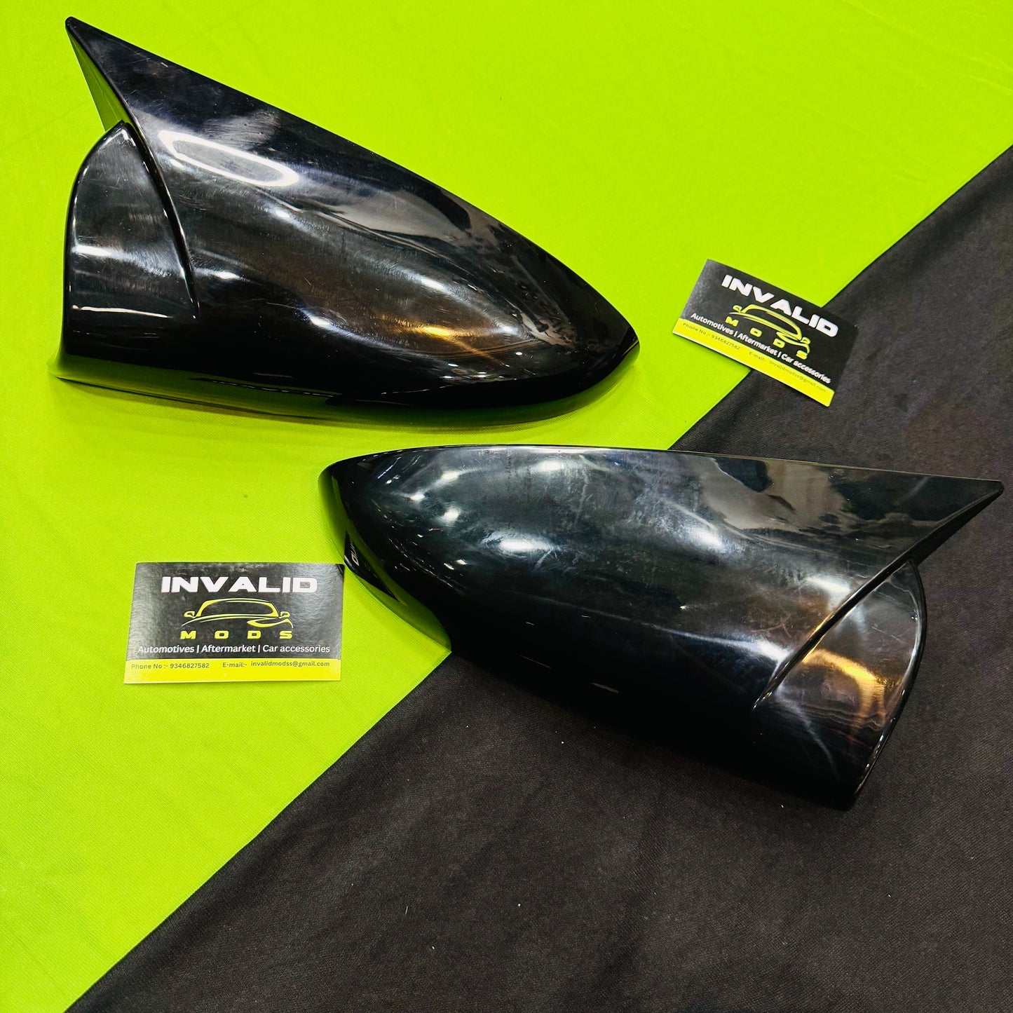 Hyundai I20 Batman Style Mirror Covers (2020-2025)