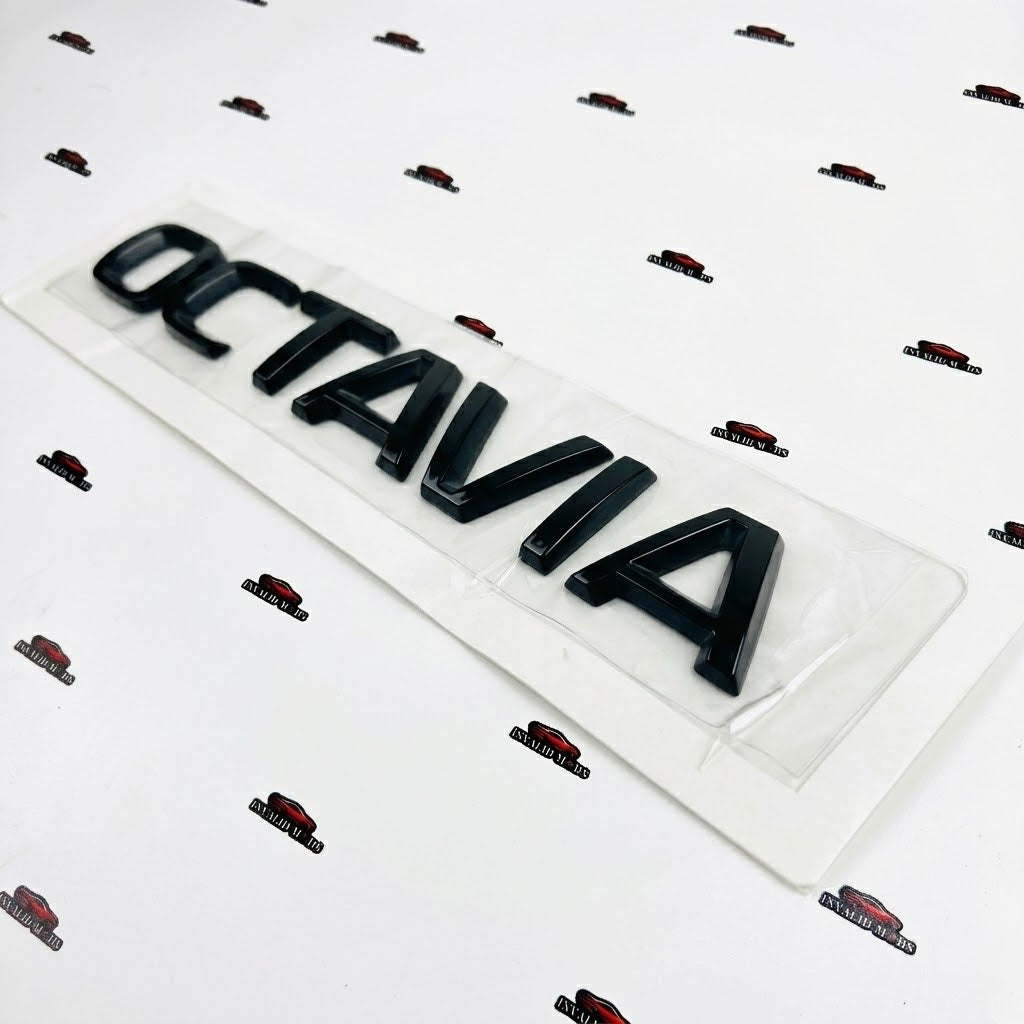 3D Car Emblems for Skoda Octavia, Superb, Rapid & VW Virtus – Premium Aftermarket Badges