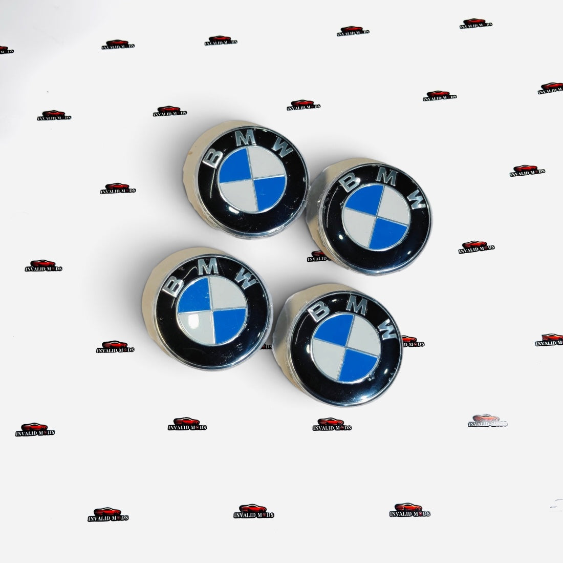 BMW Wheel Center Caps – Premium Set of 4 | Outer Diameter (68mm)