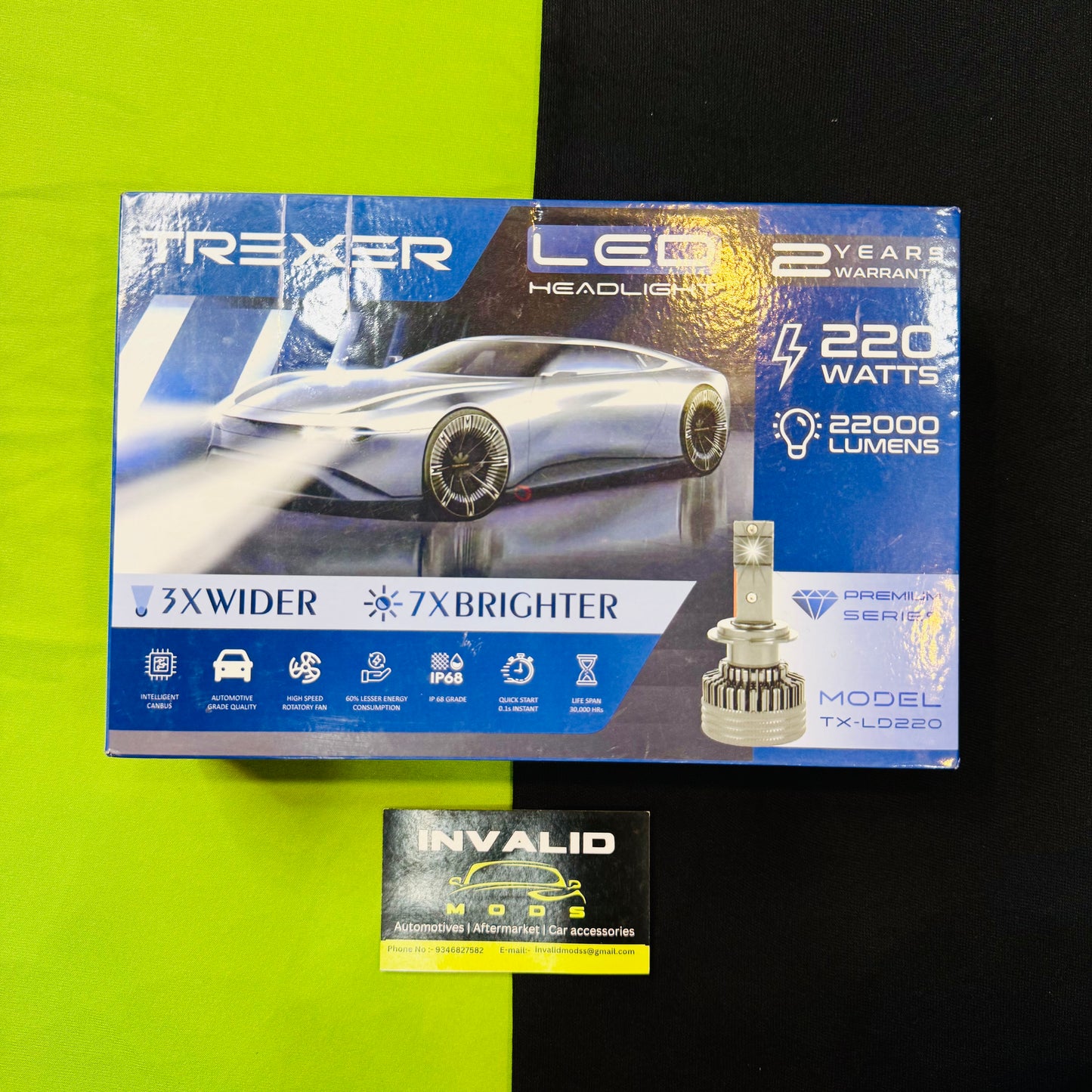 Trexer LED Headlight Bulb (220w)