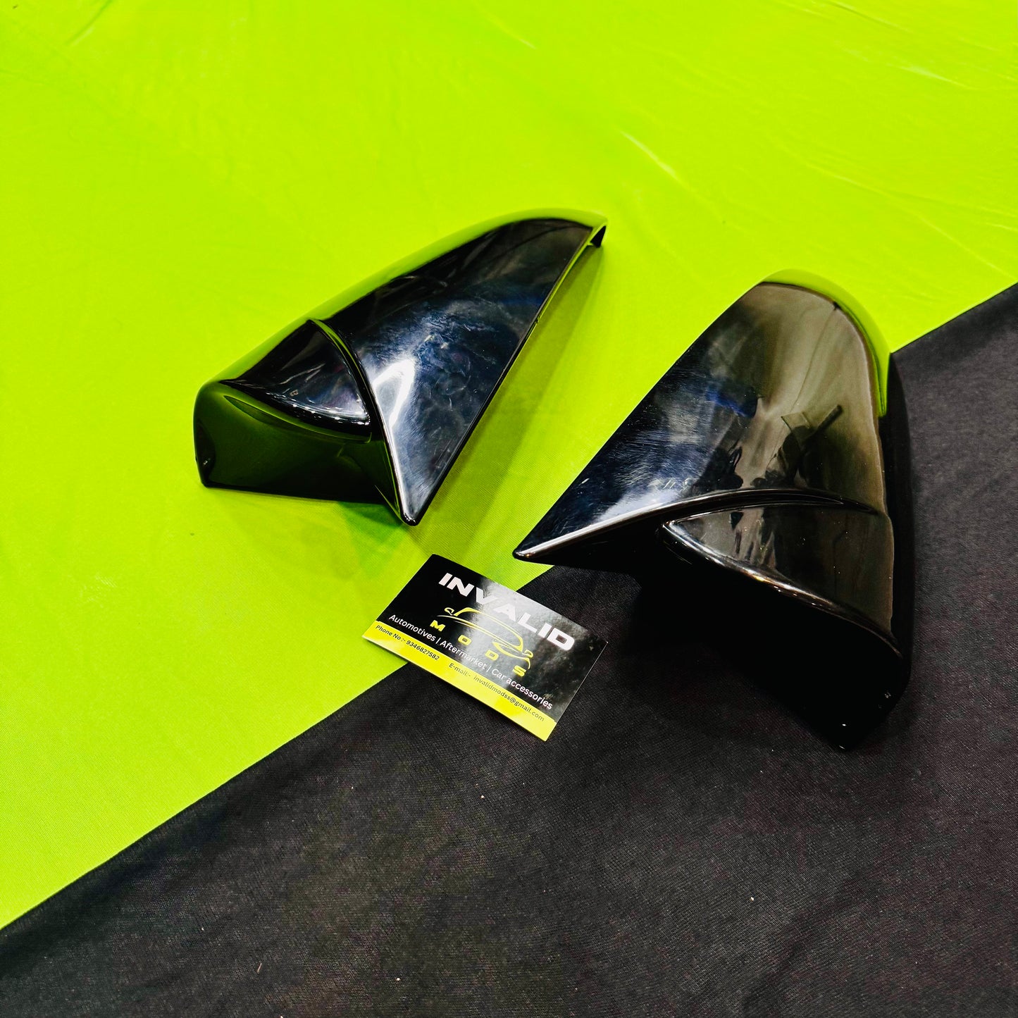 Hyundai I20 Batman Style Mirror Covers (2020-2025)