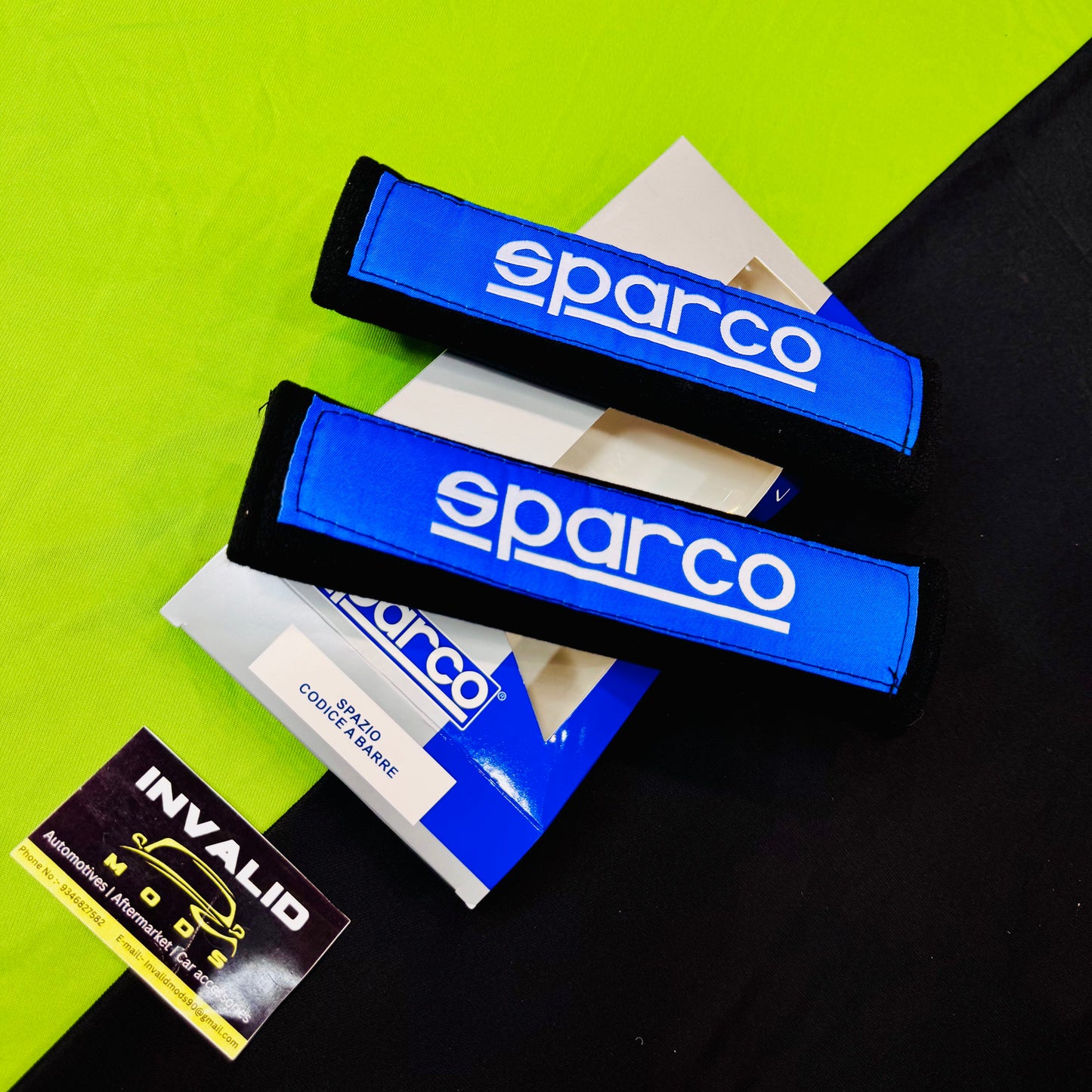 Sparco Seat Belt Shoulder Pads