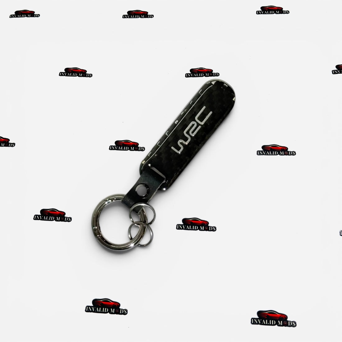 Volkswagen Carbon Finish Keychains | Premium Sport Style Keyring