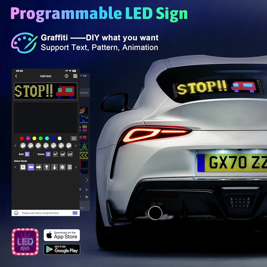 LED Panel Matrix | 64x20 Cm