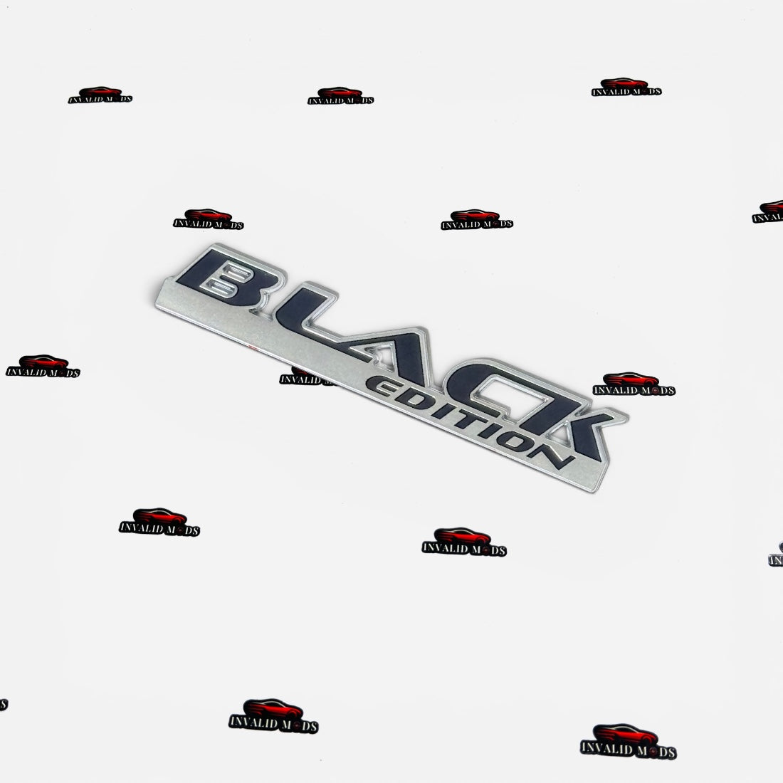 Black Edition Emblem Sticker | Premium Badge for Blacked-Out Car Builds