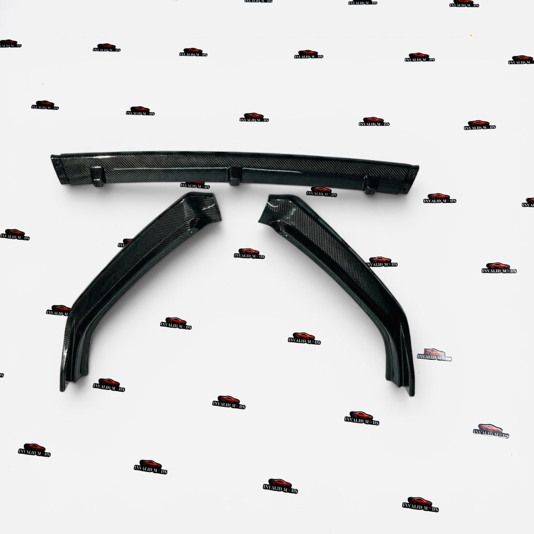 Volkswagen Golf 6 GTI 3-Piece Front Splitter | Black & Carbon Sport Lip Kit