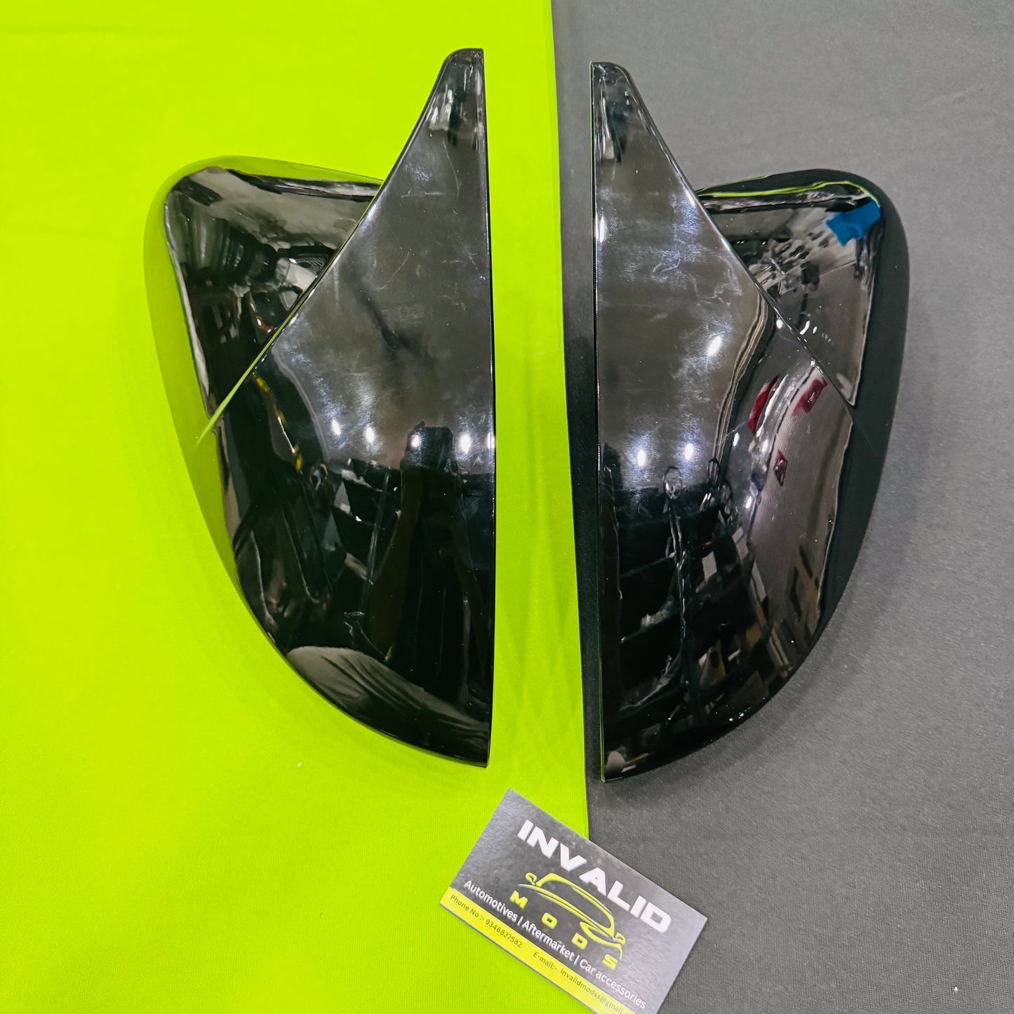 Volkswagen Virtus / Škoda Slavia Batman Style Mirror Covers