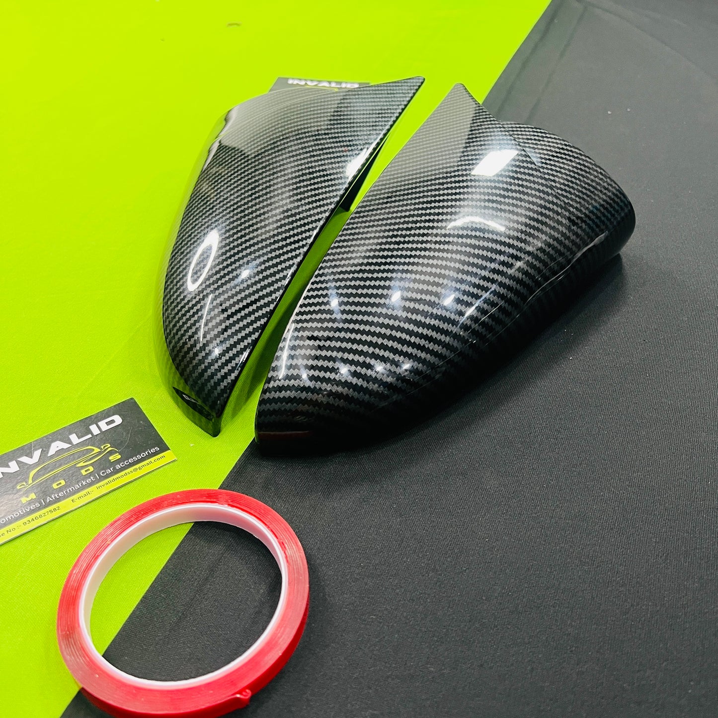 Hyundai I20 Batman Style Mirror Covers (2020-2025)