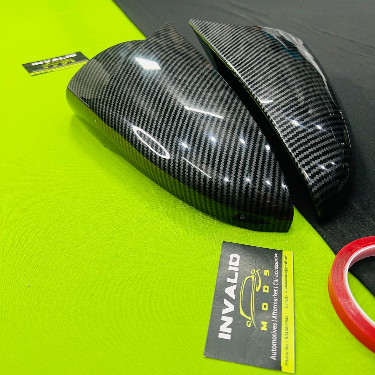 Hyundai I20 Batman Style Mirror Covers (2020-2025)