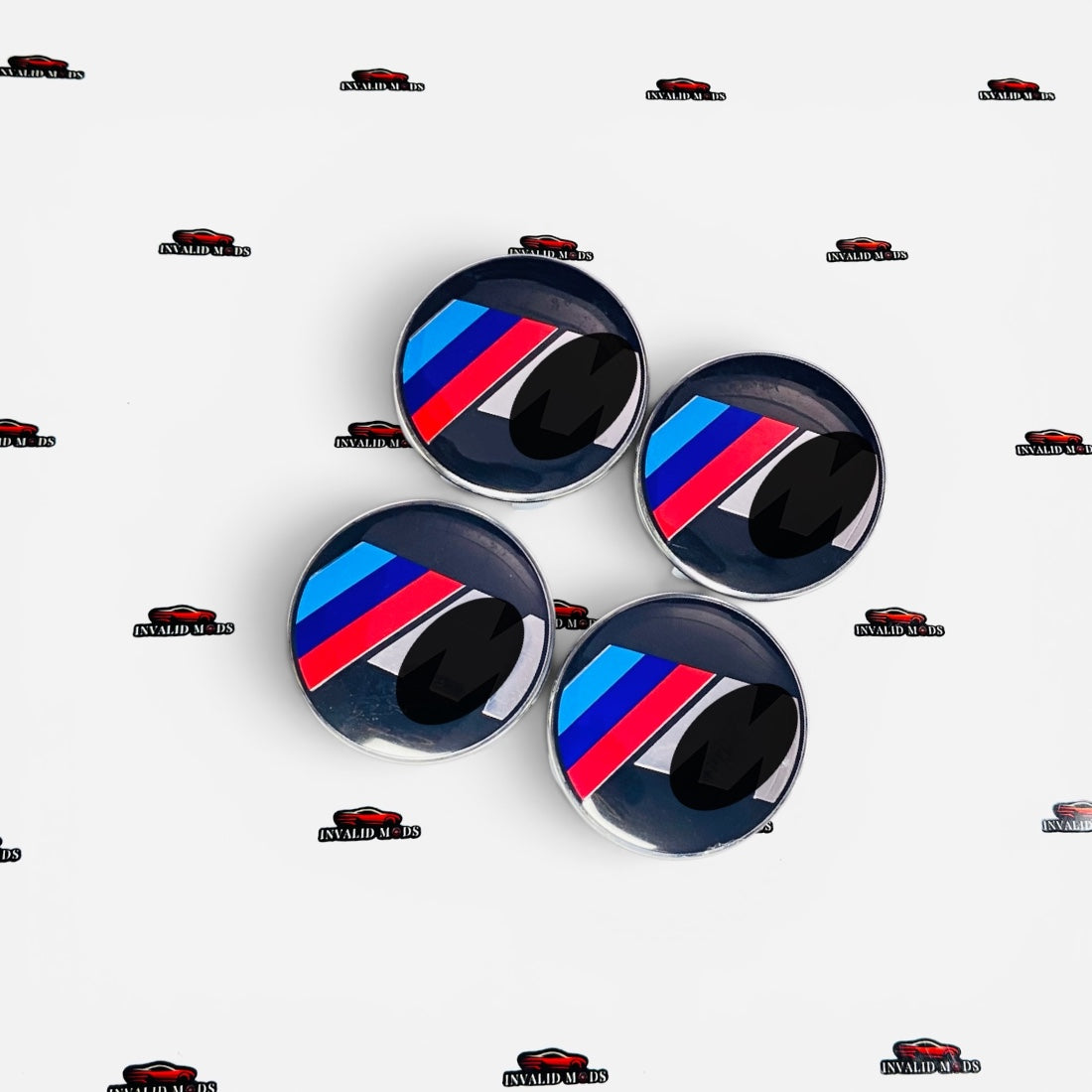 M-Style BMW Wheel Caps Set of 4 | Premium OEM-Inspired Center Caps