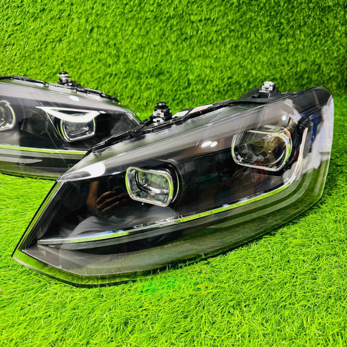 Volkswagen Polo Passat-Style Dual Projector Headlights – Aftermarket LED Headlamp Upgrade