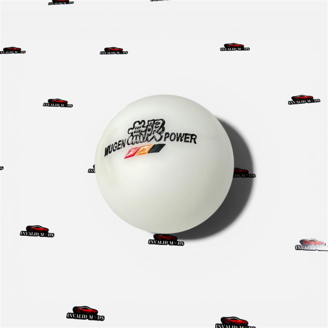 Mugen Power Round Ball Gear Knob | Universal Manual Shift Knob