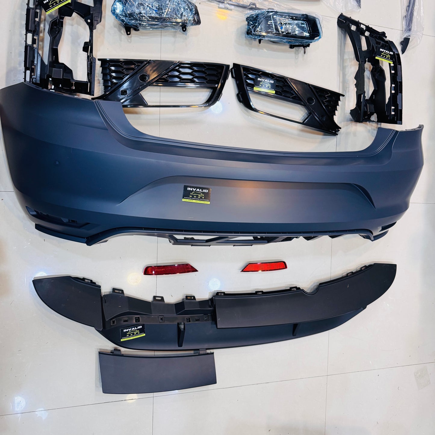 VW Polo GT Body Kit (2010-2020) – ABS Plastic | Aftermarket Unpainted Kit