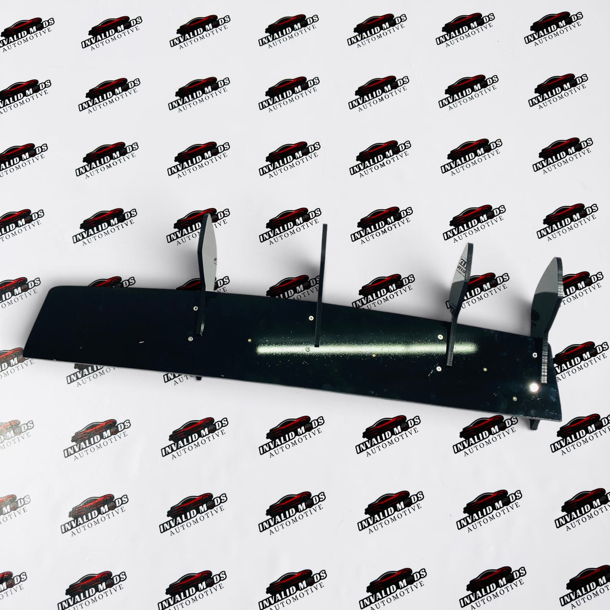 Hyundai i20 N-Line Glossy Black Rear Diffuser | Sporty 4-Fin Bumper Lip Kit