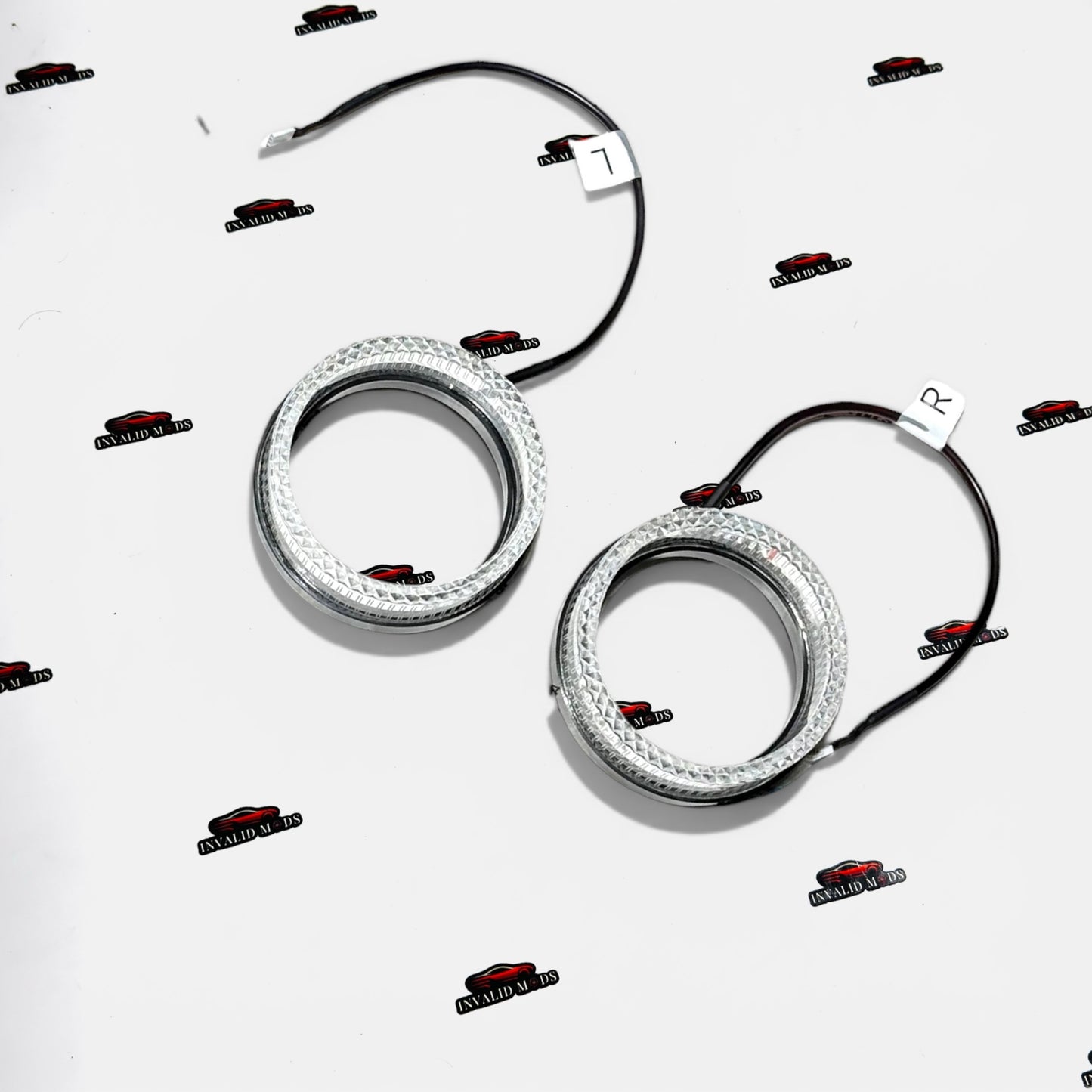 Universal LED Angel Eyes Halo Ring DRL Kit | Premium Headlight Upgrade for Cars