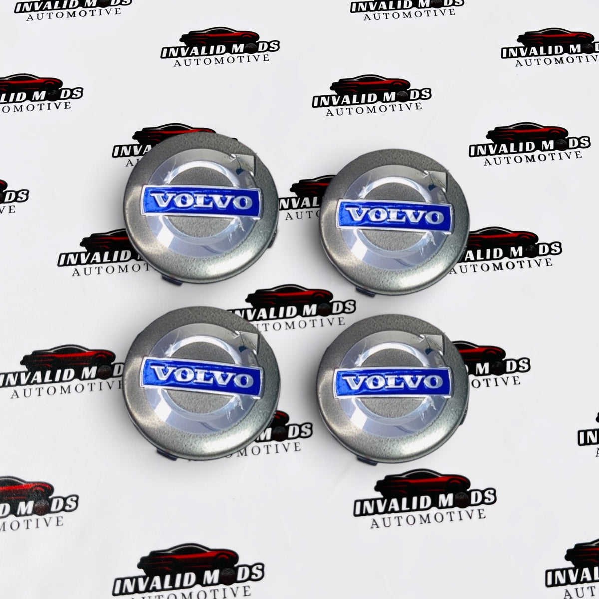Volvo Wheel Center Caps Set of 4 | Outer Diameter (65.5 mm)