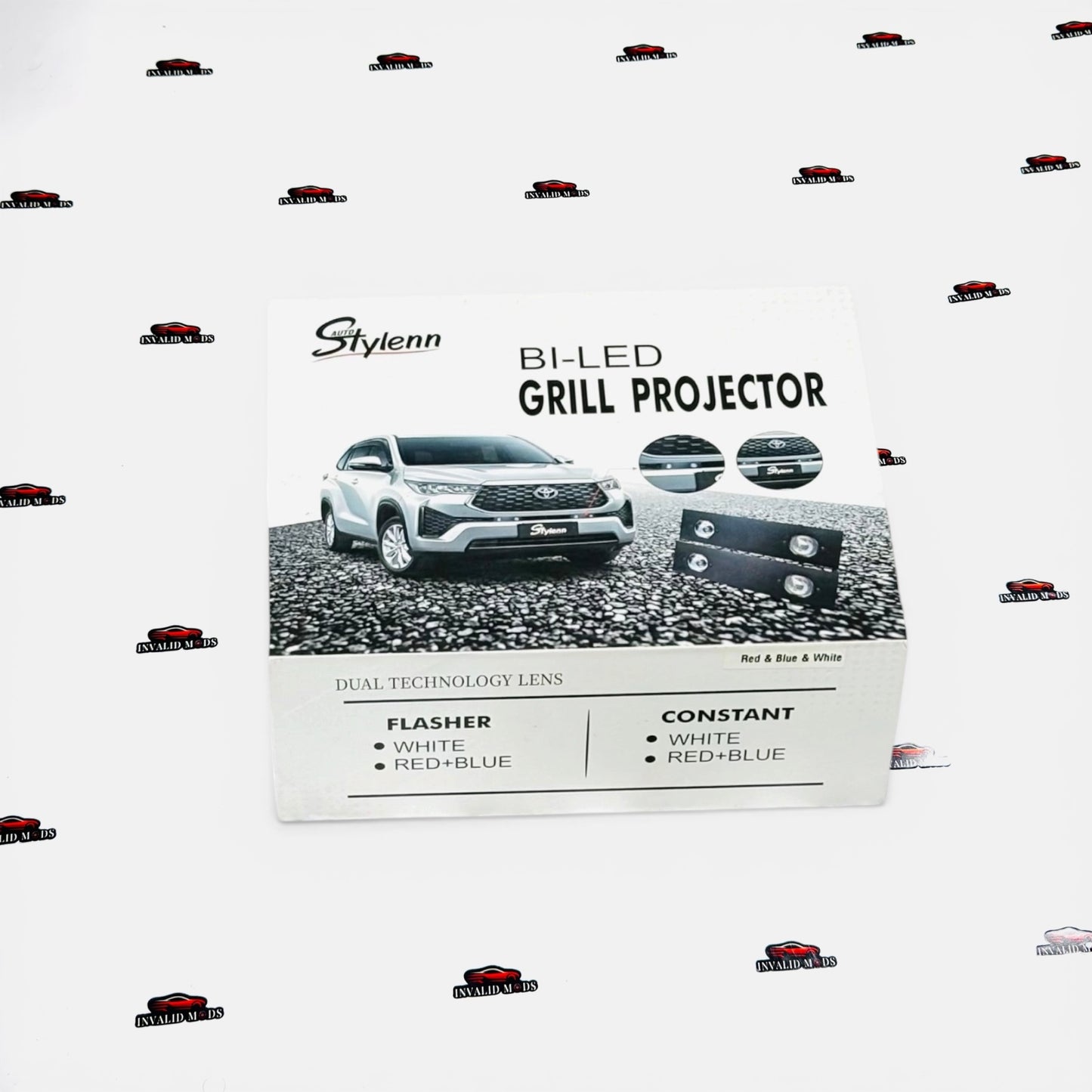Toyota Innova HyCross Bi-LED Grille Projector Lights | Dual Lens LED Upgrade