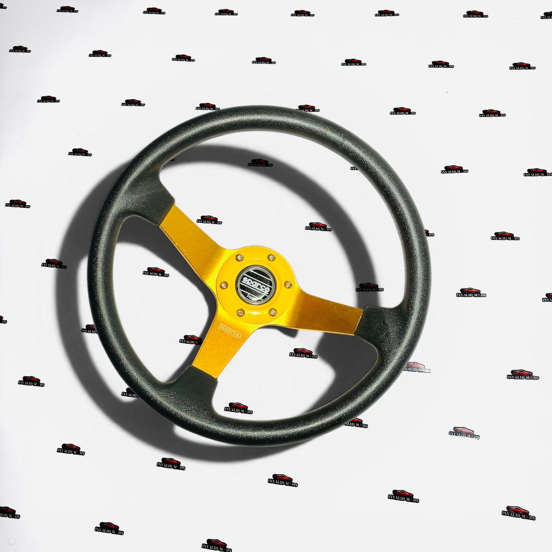 SPARCO Deep Dish 14-Inch Steering Wheel – Universal Racing Performance Design