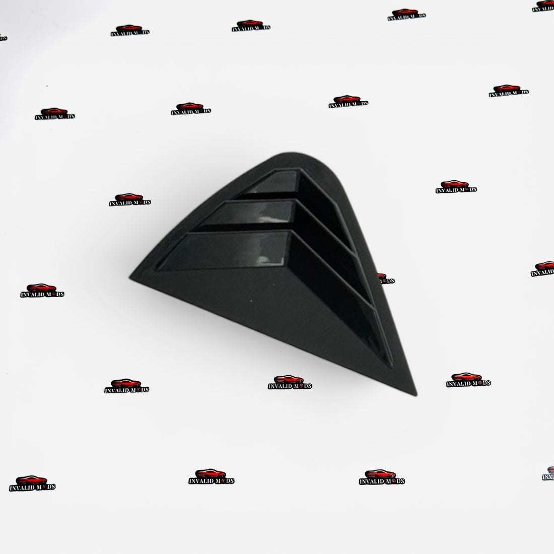 Skoda Superb 2015+ Side Window Louvers | Gloss Black Rear Quarter Window Covers