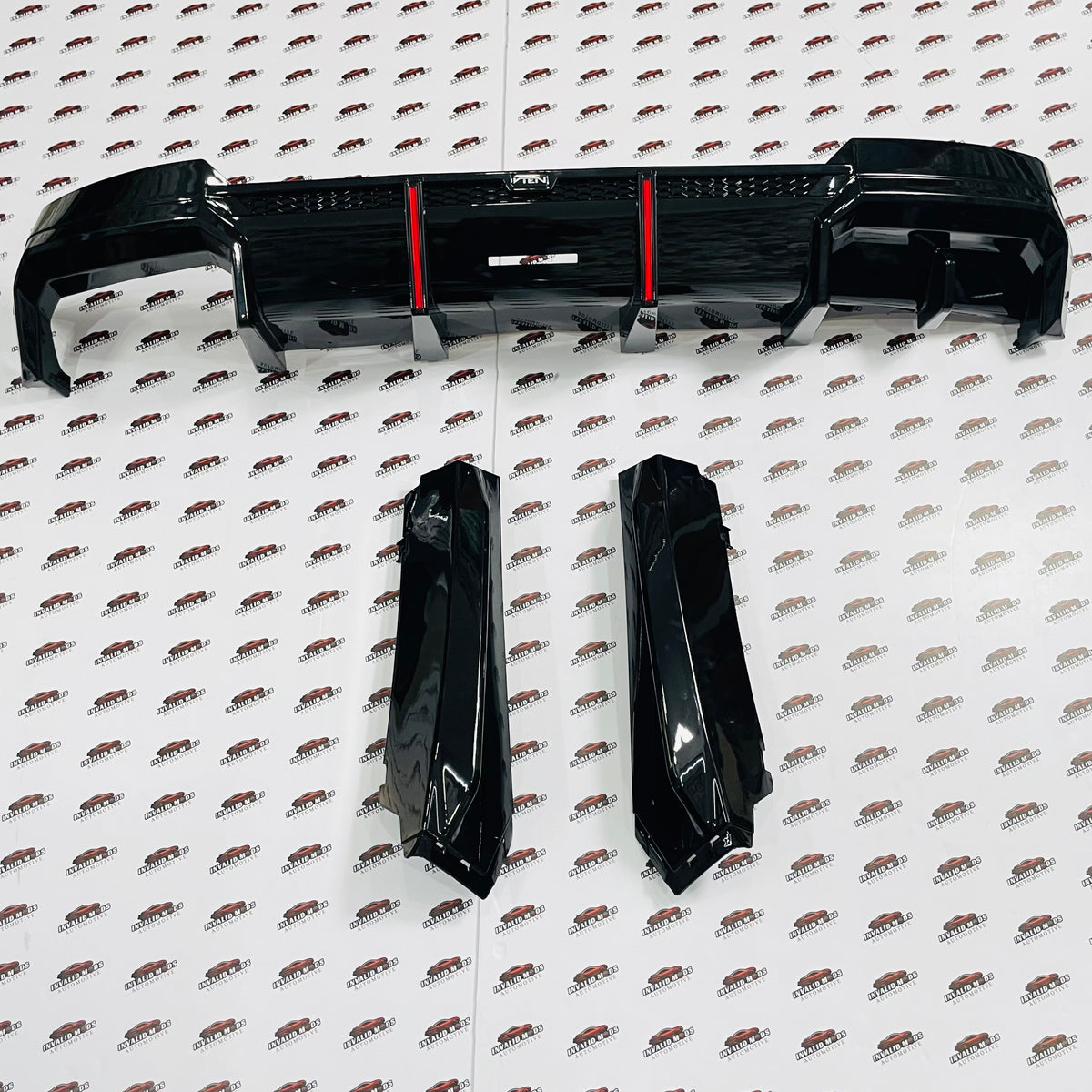 V-TEN Rear Sport Diffuser for BMW 5 Series G60 & G68 | Imported | Premium Rear Bumper Diffuser
