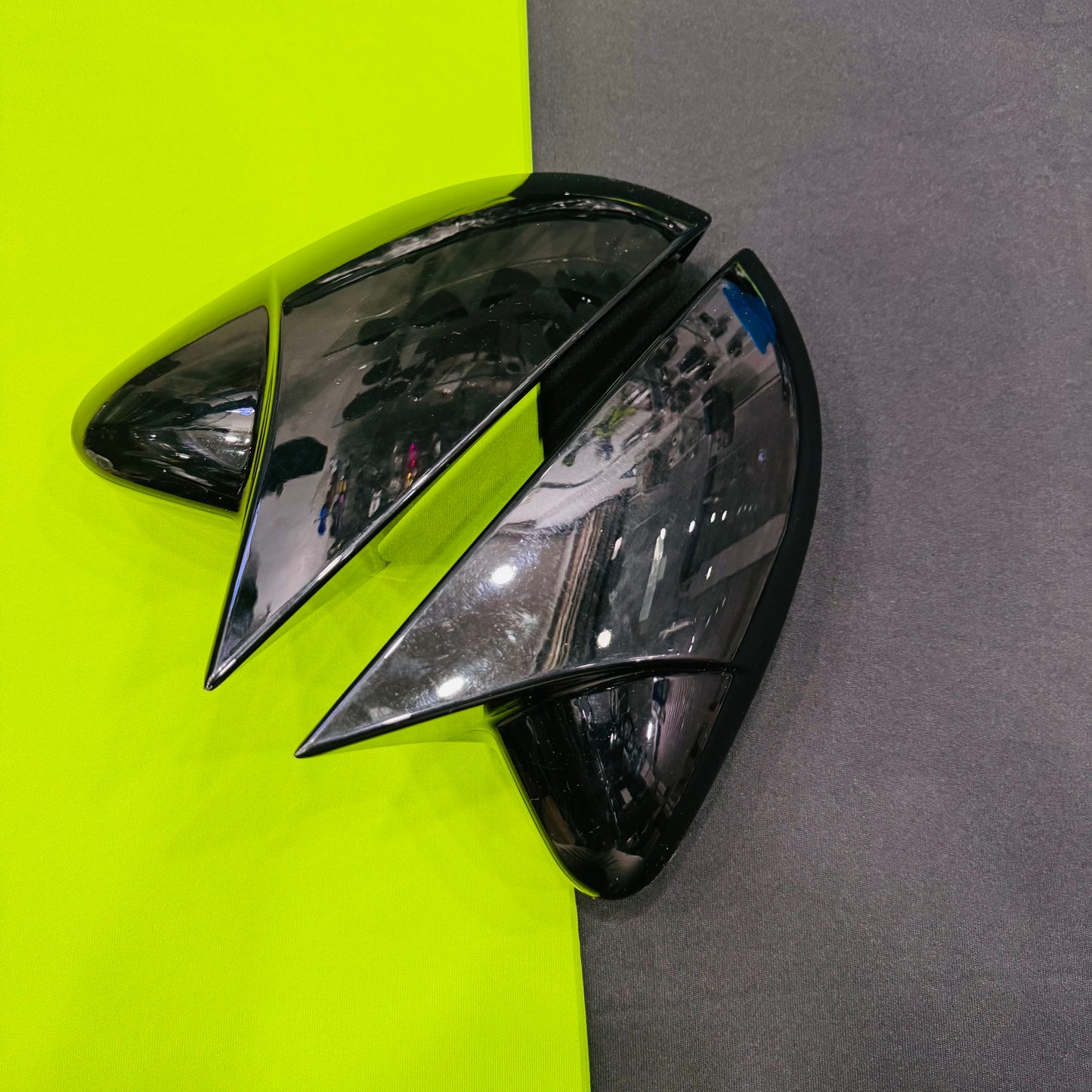 Volkswagen Polo / Ameo / Vento and Skoda Rapid Batman Style Mirror Cover