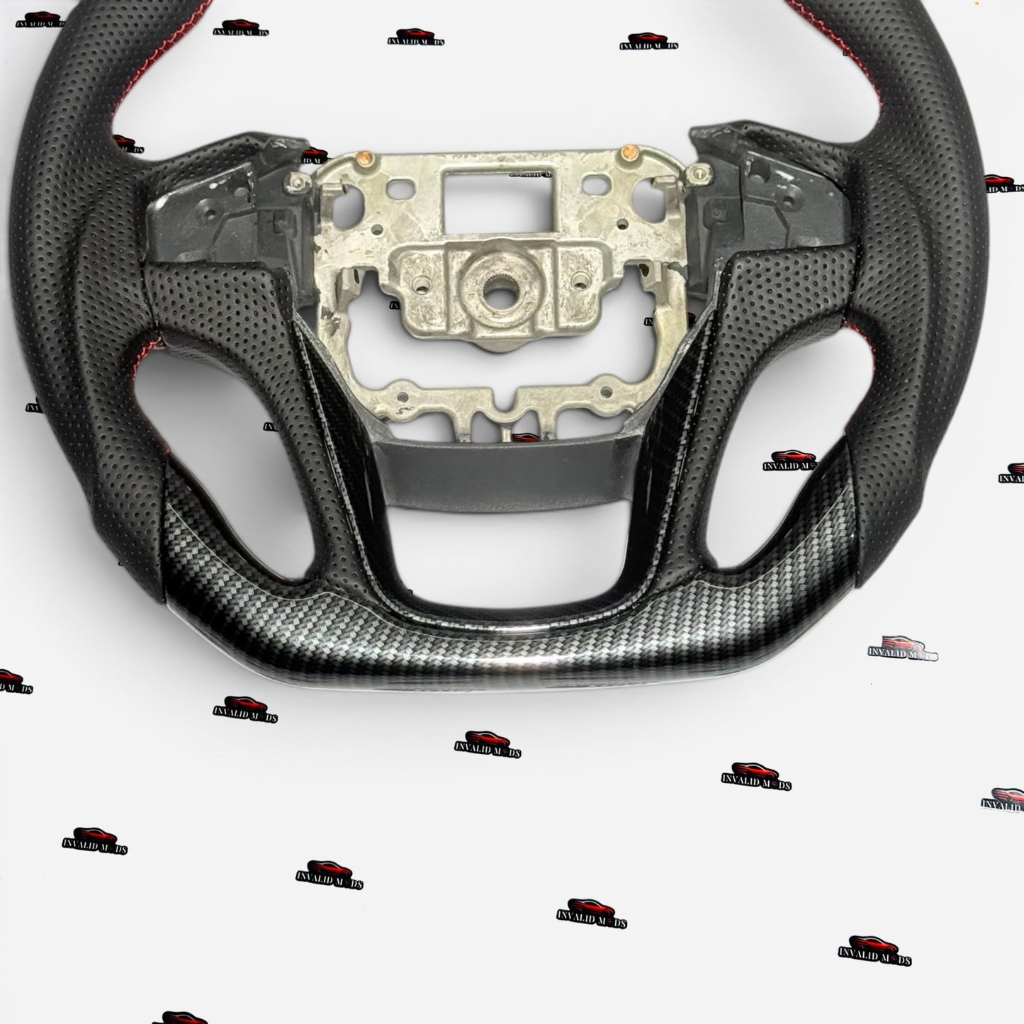 Mahindra Thar Carbon Fiber Steering Wheel – Premium Sporty Interior Upgrade