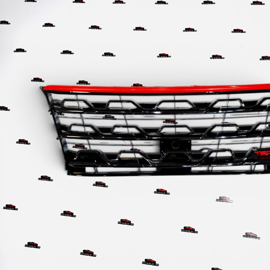 Toyota Fortuner TRD Edition Front Grille | Premium ABS Gloss Black Grill (Fits 2021+ Models)