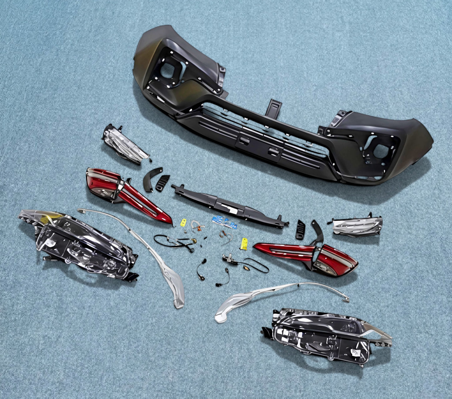 Toyota Fortuner Sigma Body Kit (2016+) | Premium Full Exterior Conversion Kit | OEM Fit Upgrade