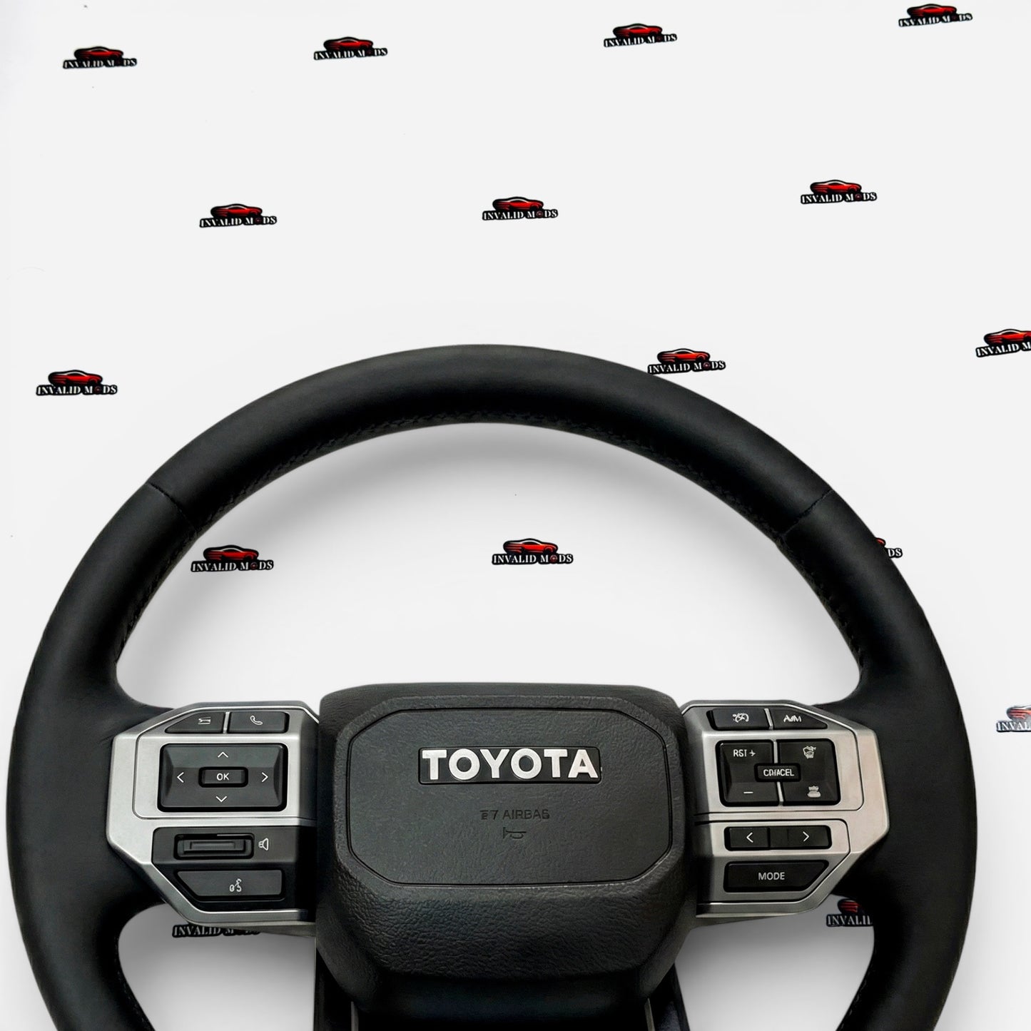 Toyota Land Cruiser LC250 Piano Black Steering Wheel | Premium Matte Finish Upgrade