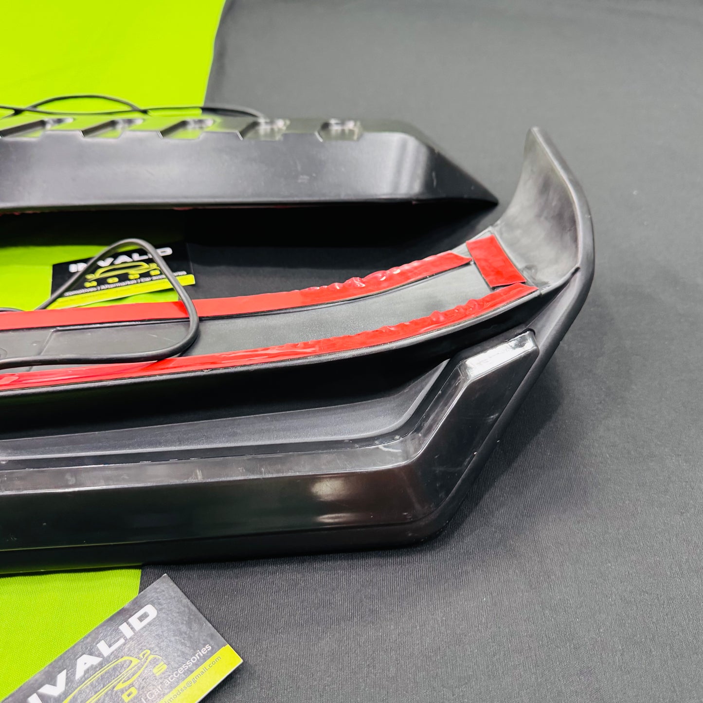 Thar / Jimny Spoiler | G-Wagon Style Aftermarket Rear Spoiler with LED