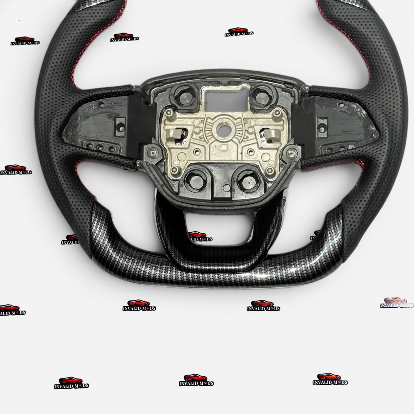 Mahindra Thar Roxx Carbon Finish Steering Wheel | Sporty Aftermarket Upgrade