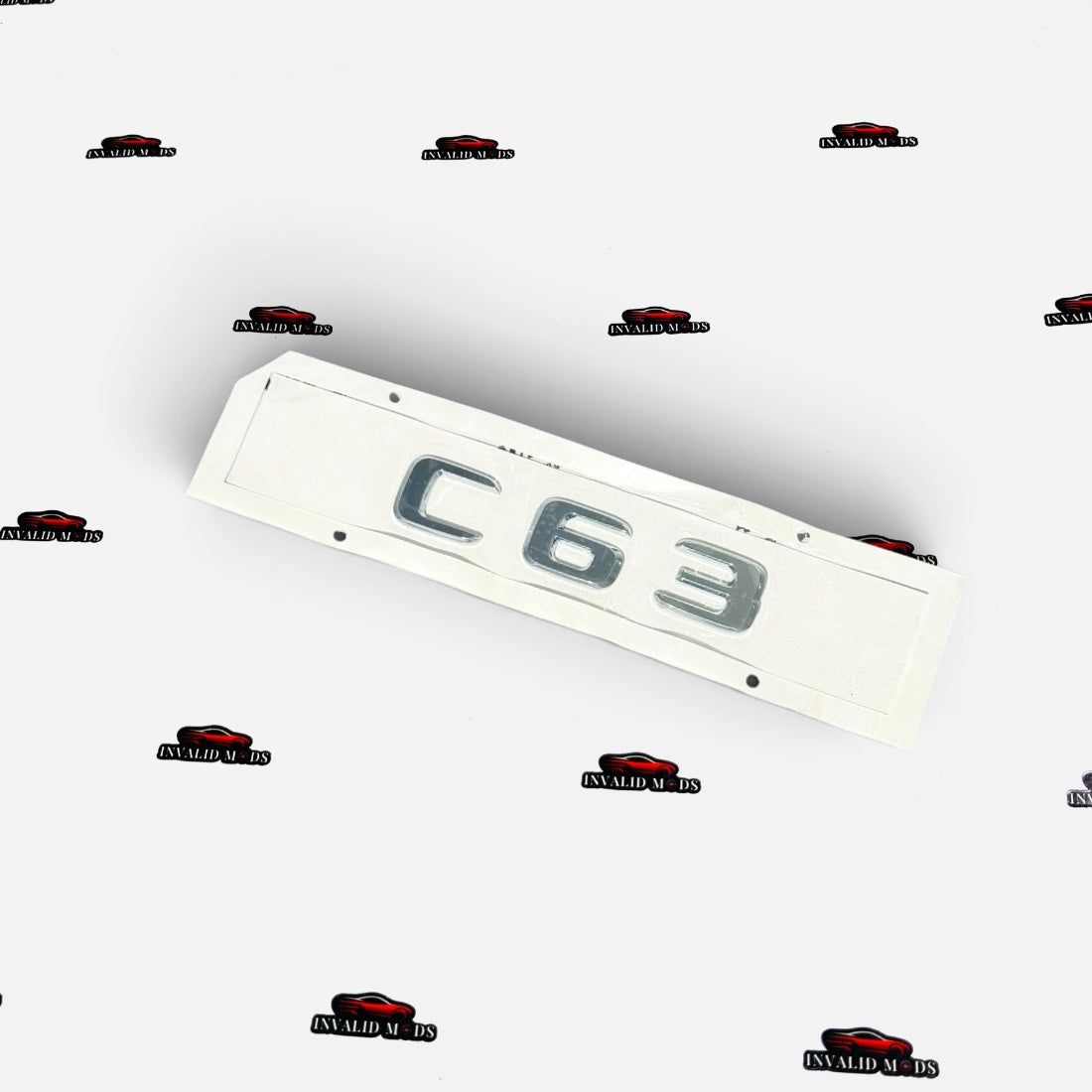 Mercedes-Benz C63 E63 S63 Rear Trunk Letter Emblem | AMG Style Badge Set