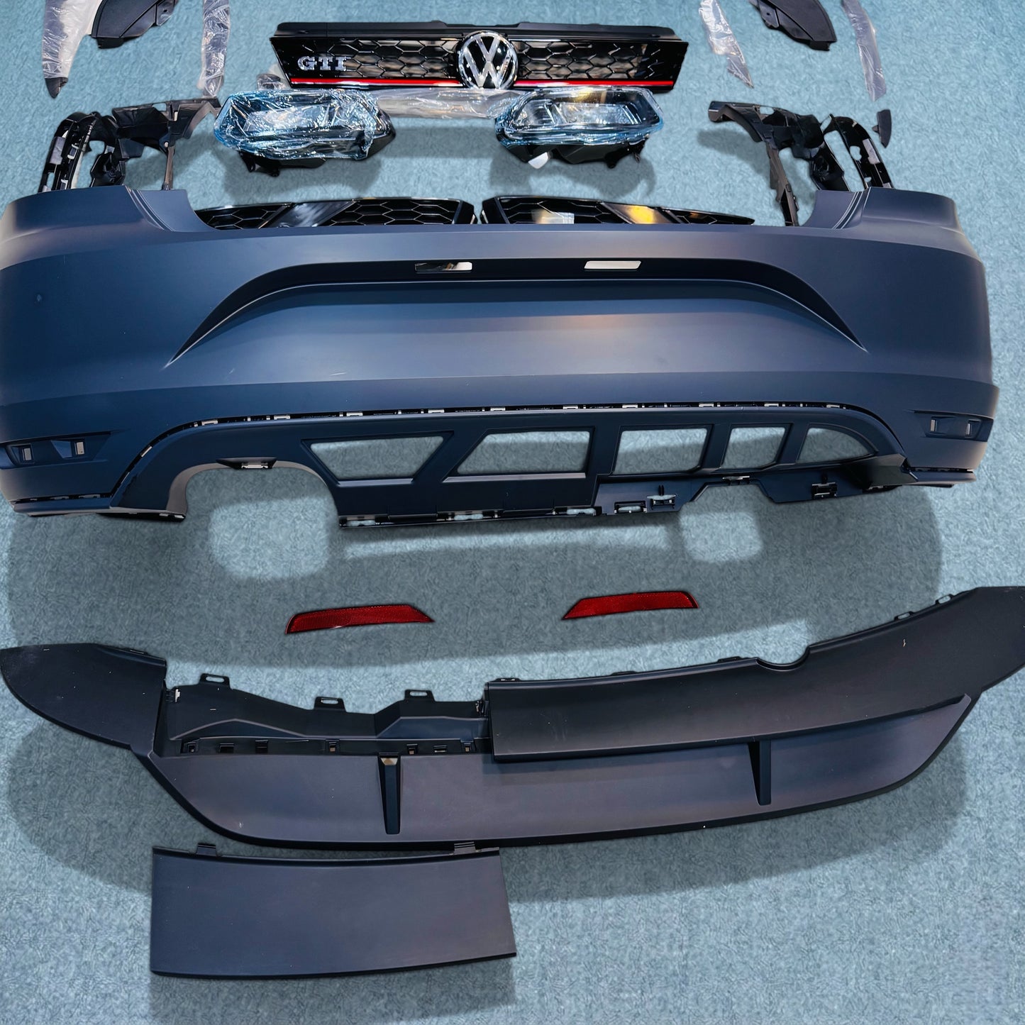 Volkswagen Polo GTI Body Kit (2010–2020) | Aftermarket ABS, Paint-Ready Exterior Upgrade
