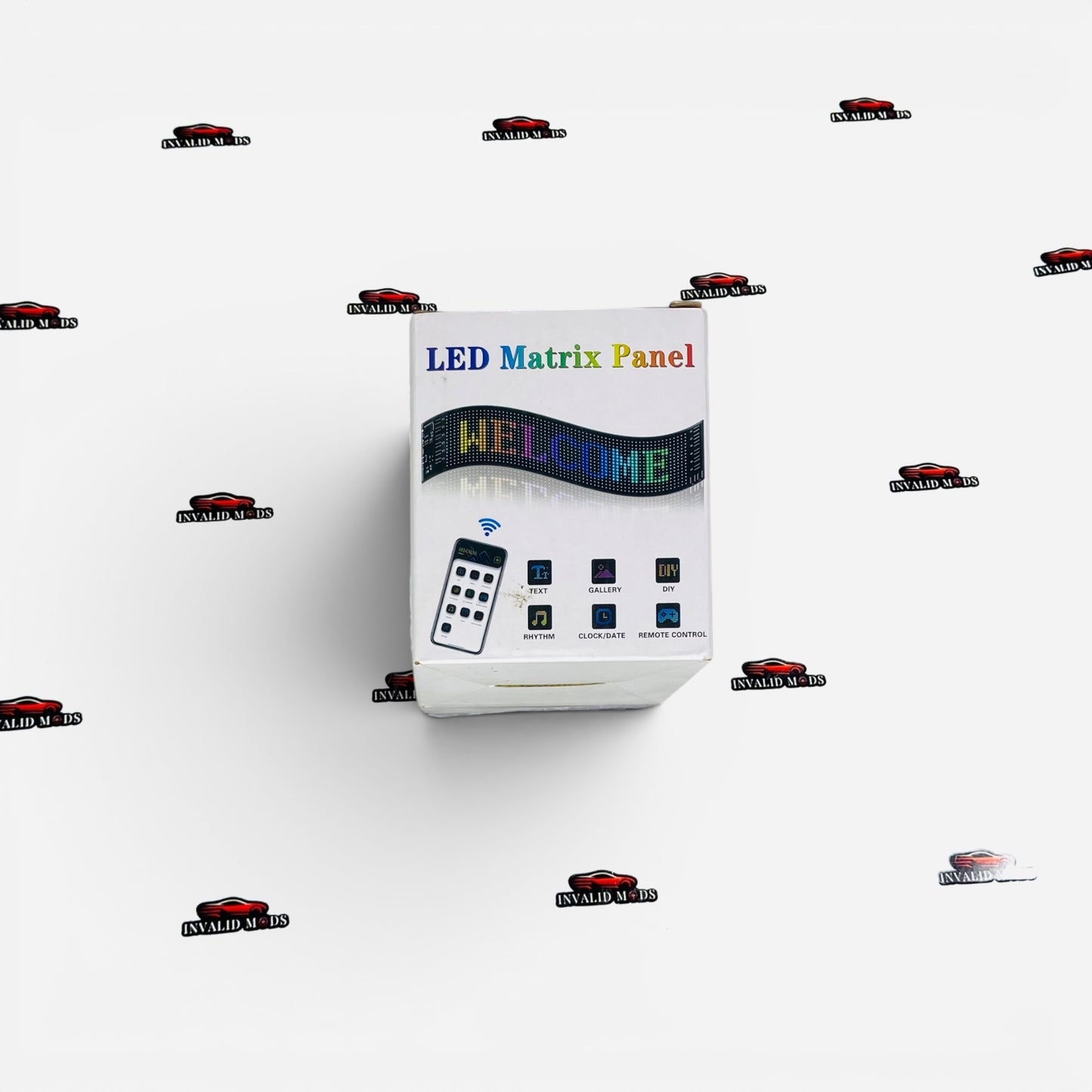 LED Matrix Panel Display Board – Programmable Scrolling Message Sign with Remote Control