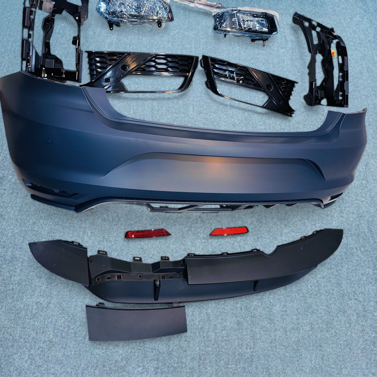 Volkswagen Polo GT Body Kit (2010–2020) – Unpainted ABS Aftermarket Full Kit