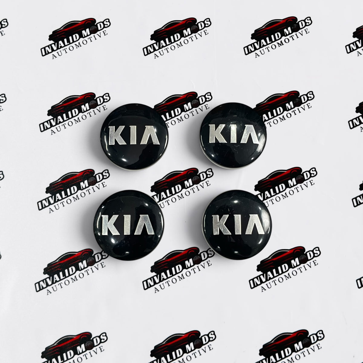 Kia OEM-Style Wheel Center Caps (57mm) | Set of 4