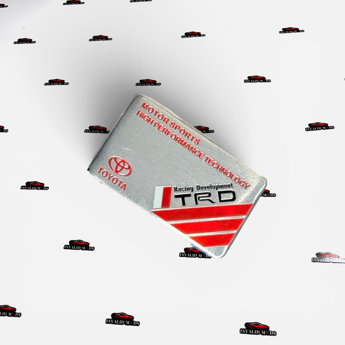 Toyota TRD Racing Development Sticker | Sporty Performance Decal for Cars