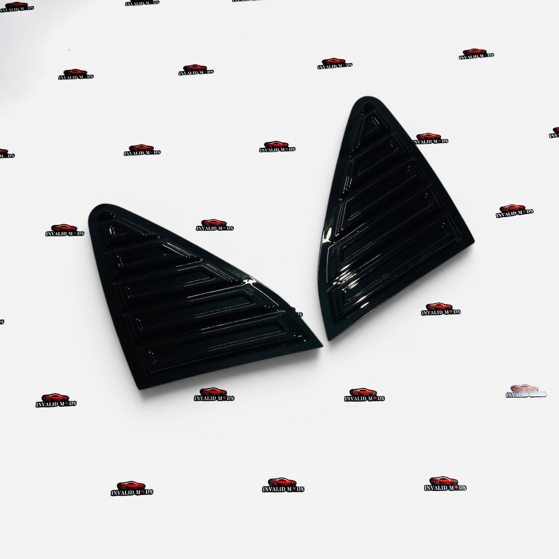 Toyota Innova Hycross Side Window Louvers | Gloss Black ABS | Compatible with 2022+ Models