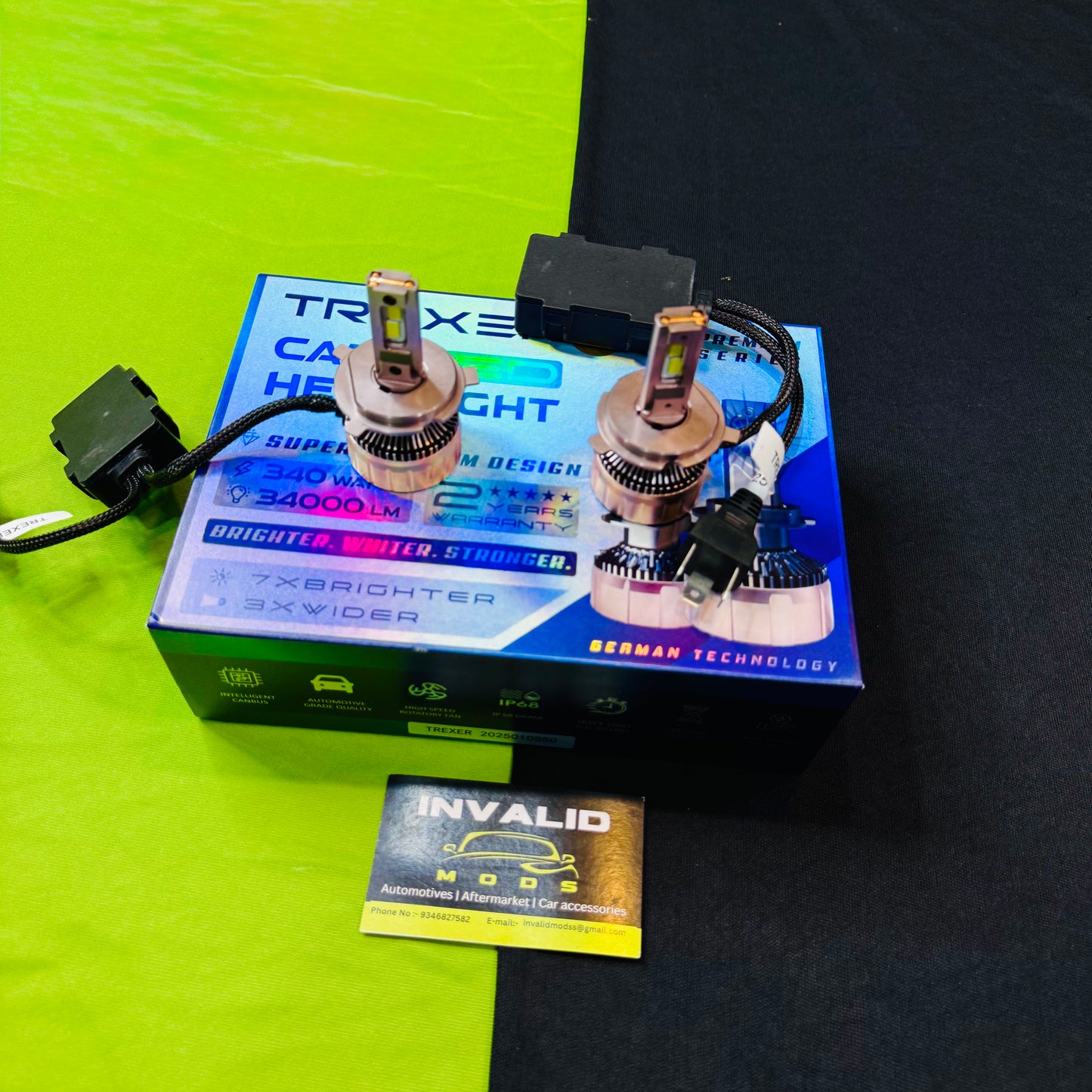 Trexer 340 Watts LED Headlight Bulbs