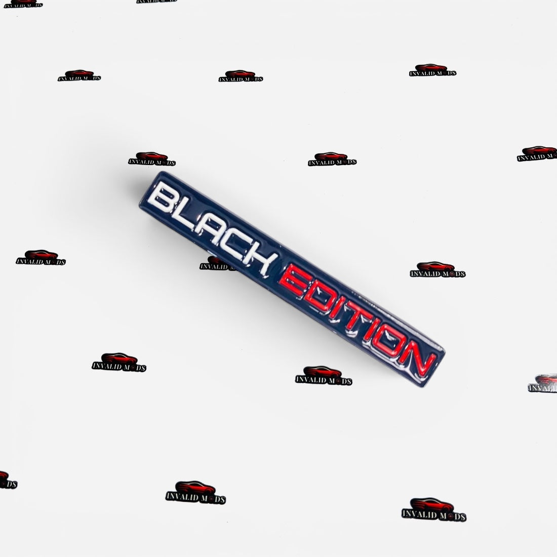 Black Edition Metal Emblem Badges | Universal Aftermarket Car Sticker