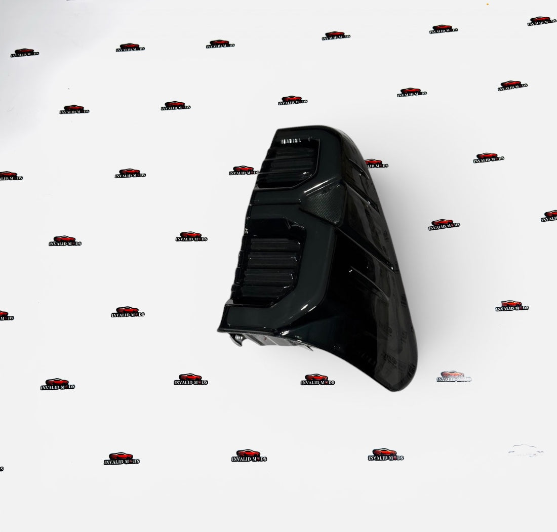 Toyota Hilux Full Smoked Tail Lights | Premium Aftermarket LED Pair