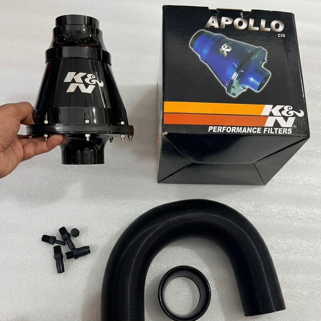 K&N Style Apollo Closed Air Intake System | Performance Air Filter Kit