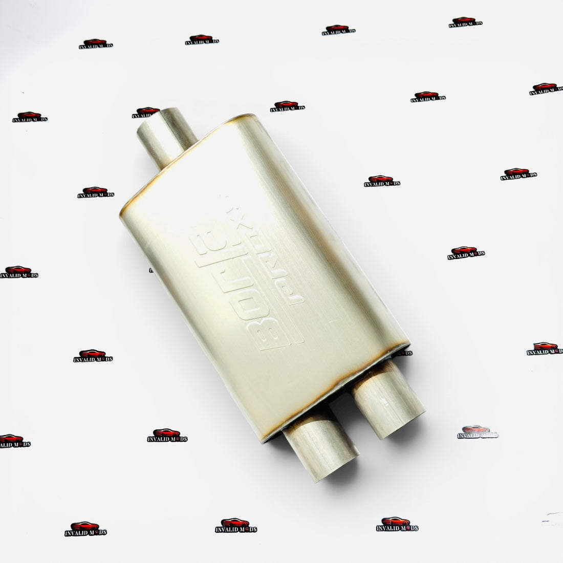 Borla ProXS Dual Exit Resonator | Stainless Steel