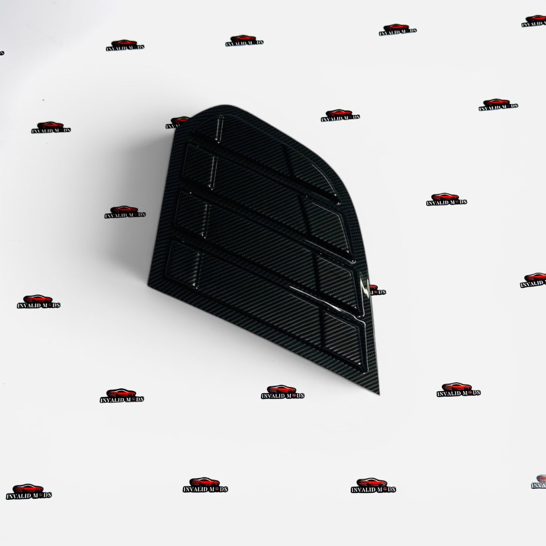 Maruti Suzuki Grand Vitara & Toyota Urban Cruiser Hyryder Side Window Louvers | Premium Carbon Fiber Finish Rear Quarter Window Covers